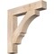 Ekena Millwork Balboa Block Smooth Bracket, Douglas Fir, 5 1/2"W x 34"D x 34"H BKT06X34X34BOA05SDF - alternate 1